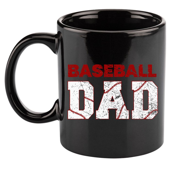 Baseball Dad 11oz C Handle Ceramic Mug