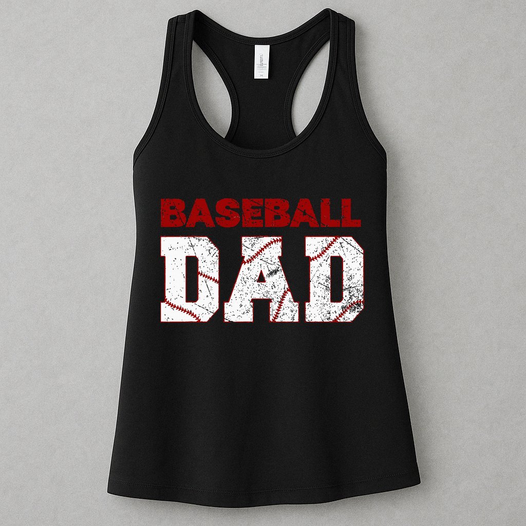 Baseball Dad Womens Tank Top