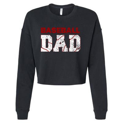 Baseball Dad Cropped Pullover Crew