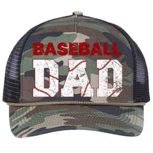 Baseball Dad Retro Rope Trucker Hat Cap