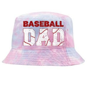 Baseball Dad Tie-Dyed Bucket Hat