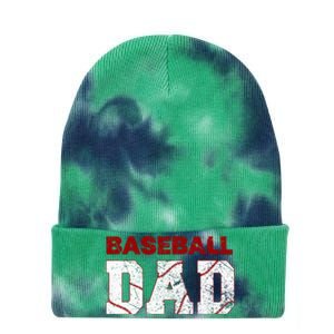 Baseball Dad Tie Dye 12in Knit Beanie