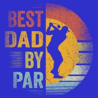 Best Dad By Par Golfing Golfer FatherS Day Golf Lover Gift Tall T-Shirt