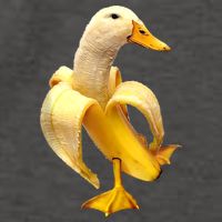 Banana Duck Vector Backpack