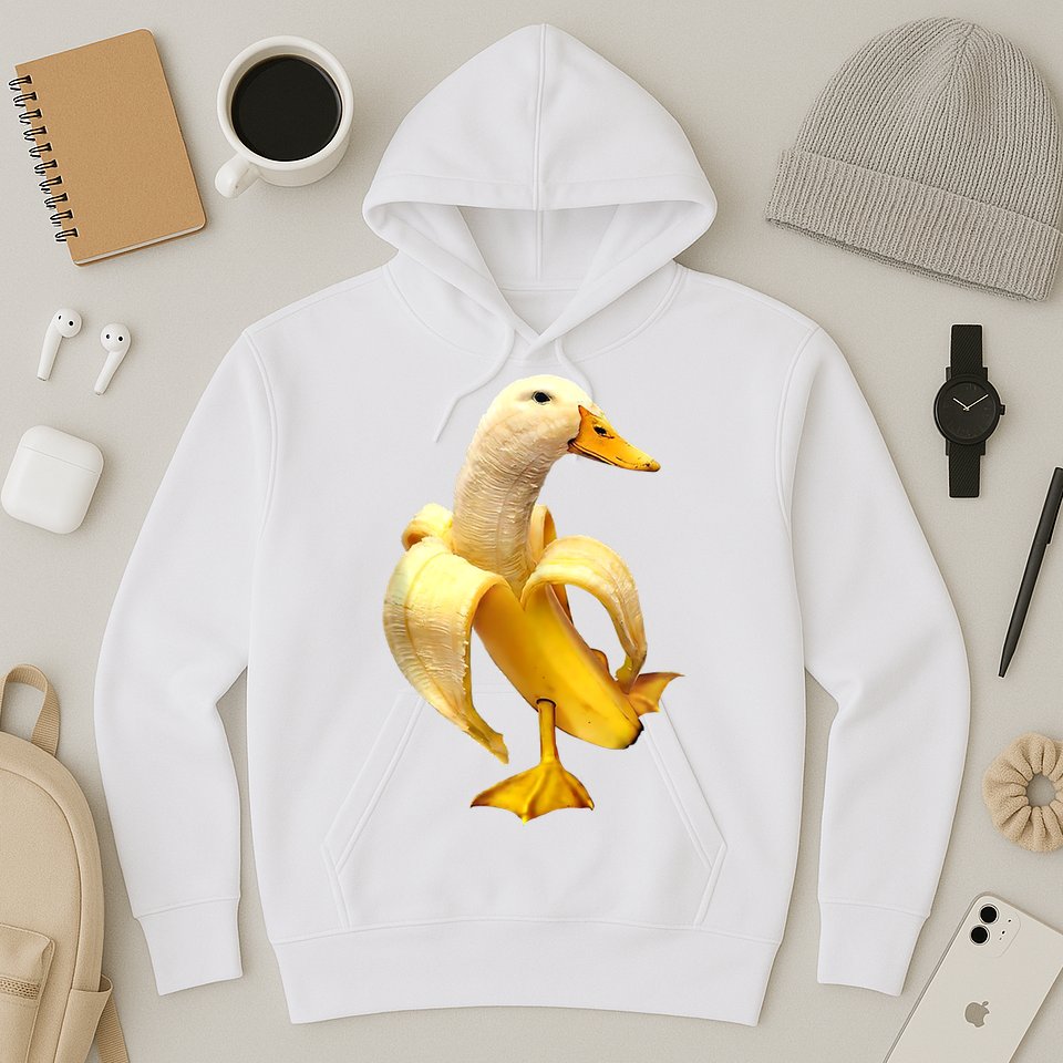 Banana Duck Hoodie