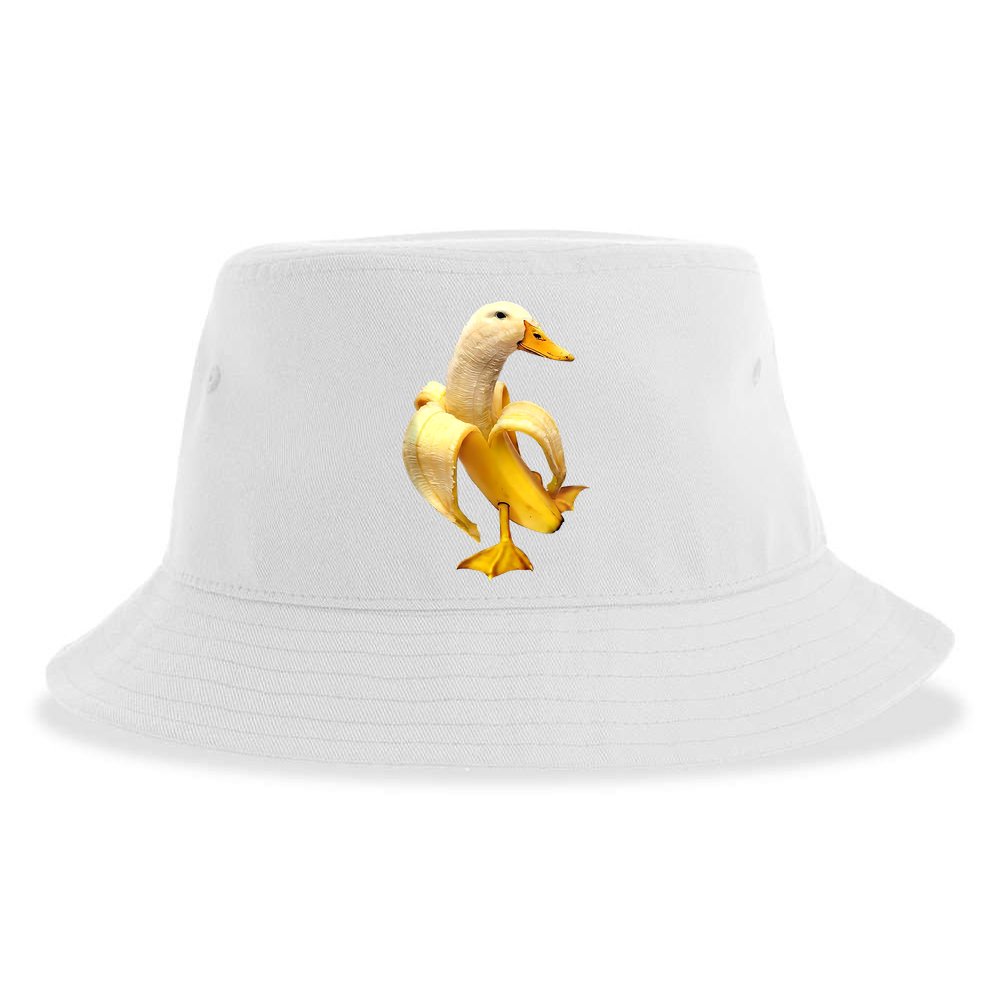 Banana Duck Sustainable Bucket Hat