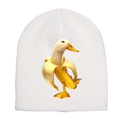 Banana Duck Short Acrylic Beanie