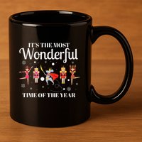 Ballet Dance Ballet Top Nutcracker Squad Ballerina 11oz C Handle Ceramic Mug