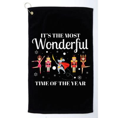 Ballet Dance Ballet Top Nutcracker Squad Ballerina Platinum Collection Golf Towel