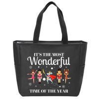 Ballet Dance Ballet Top Nutcracker Squad Ballerina Zip Tote Bag