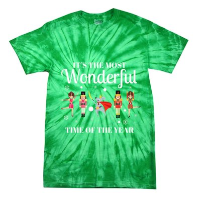 Ballet Dance Ballet Top Nutcracker Squad Ballerina Tie-Dye T-Shirt