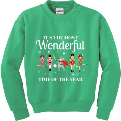 Ballet Dance Ballet Top Nutcracker Squad Ballerina Kids Sweatshirt