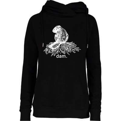 Beaver Dam Womens Funnel Neck Pullover Hood