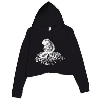 Beaver Dam Crop Fleece Hoodie