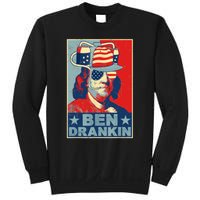 Ben Drankin Beer 4th Of July Retro Beer Lover Drinking Team Sweatshirt