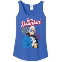 Ben Drankin’ Benjamin Drankin July 4th Ben Drankin Great Gift Ladies Essential Tank