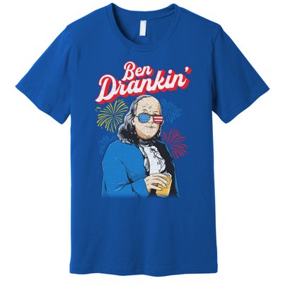 Ben Drankin’ Benjamin Drankin July 4th Ben Drankin Great Gift Premium T-Shirt