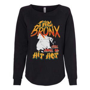 Boogie Down Bronx Hip Hop Rap Graffiti Art Music Design Womens California Wash Sweatshirt