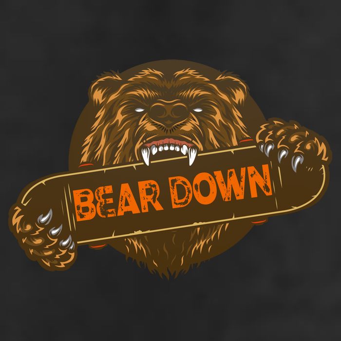 Bear Down Brown Bear 11oz C Handle Ceramic Mug