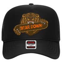 Bear Down Brown Bear Trucker Hat