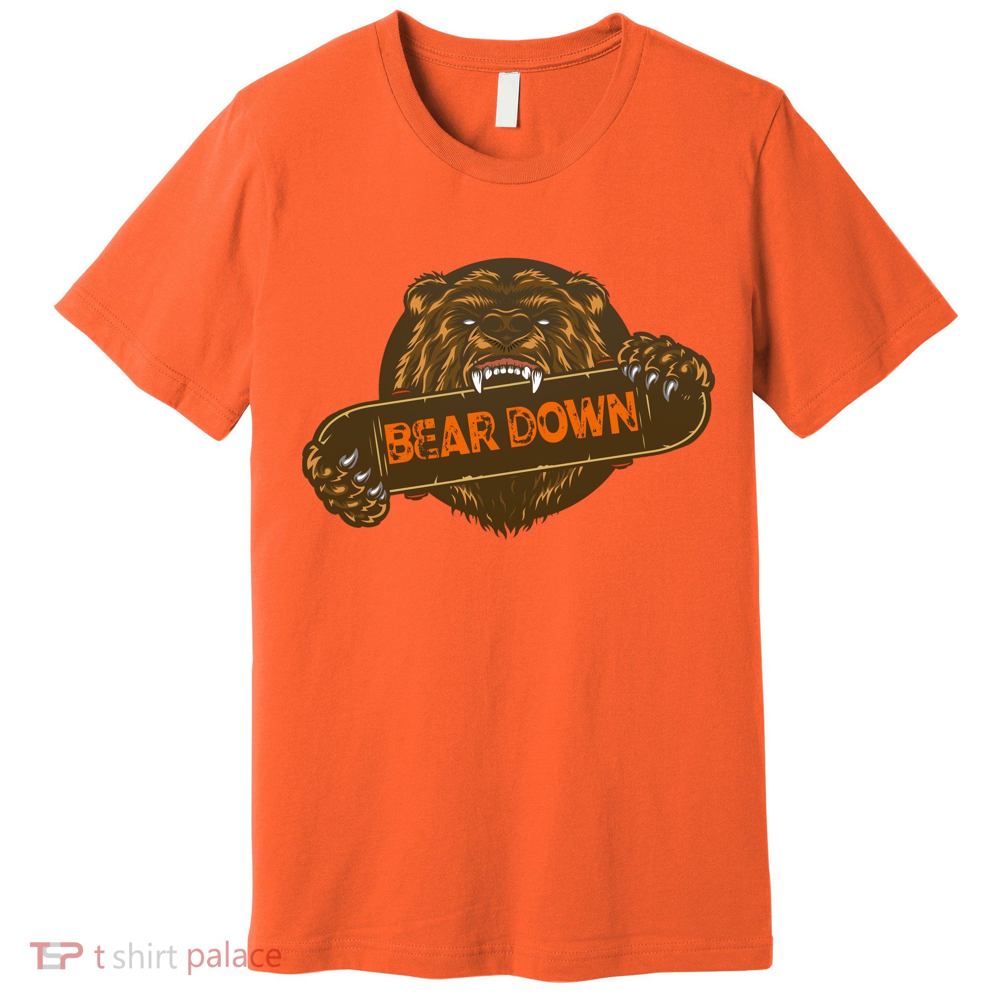 Bear Down Brown Bear Premium T-Shirt