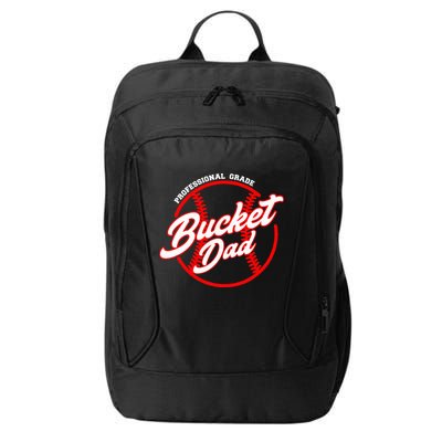 Bucket Dad Baseball Softball Pitcher Catcher City Backpack