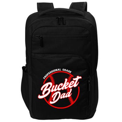 Bucket Dad Baseball Softball Pitcher Catcher Impact Tech Backpack