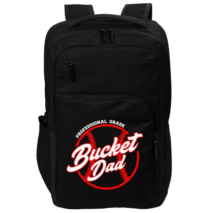 Bucket Dad Baseball Softball Pitcher Catcher Impact Tech Backpack