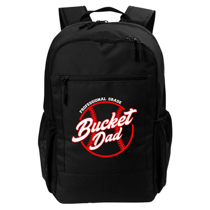 Bucket Dad Baseball Softball Pitcher Catcher Backpack