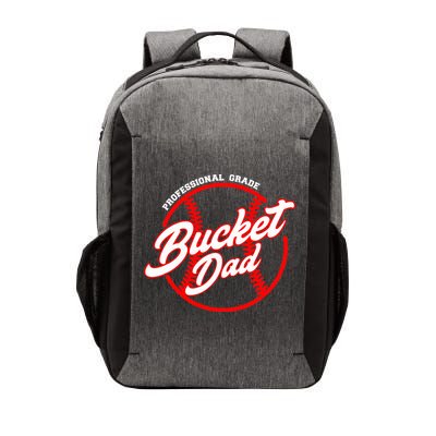 Bucket Dad Baseball Softball Pitcher Catcher Vector Backpack