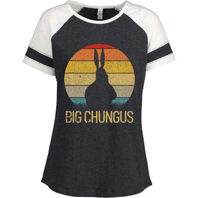 Bigfoot Doesnt Believe In You Either Funny Sasquatch Vintage Enza Ladies Jersey Colorblock Tee