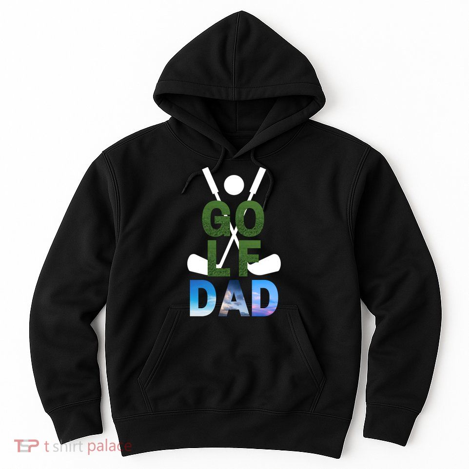 Best Dad By Par Golf Dad Gift For Dad Golf Player Father's Day Hoodie