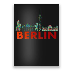 Berlin Design Berlin Bear I Love Berlin Poster