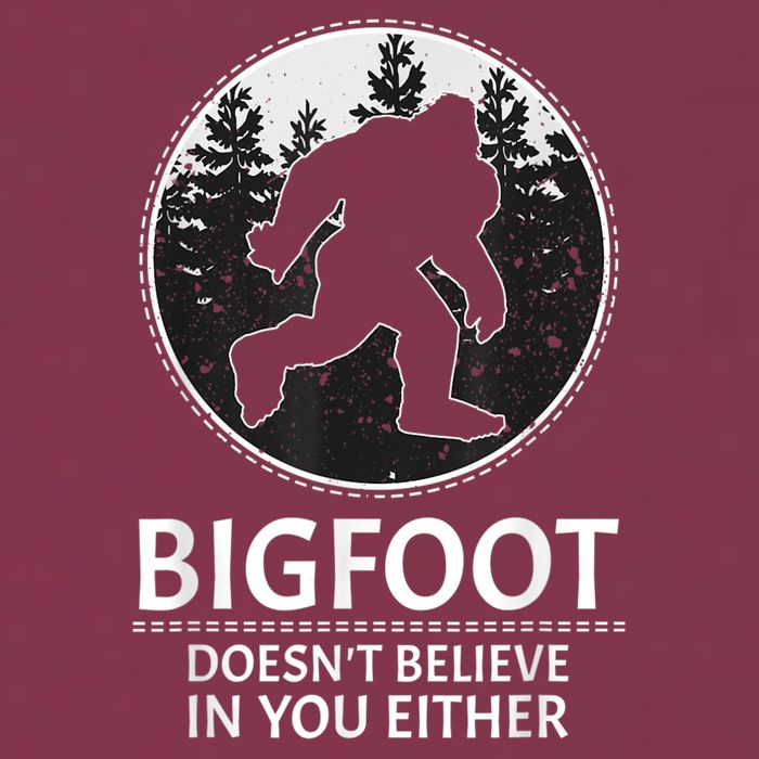 Bigfoot Doesn't Believe In You Either Sasquatch 16oz Travel Tumbler