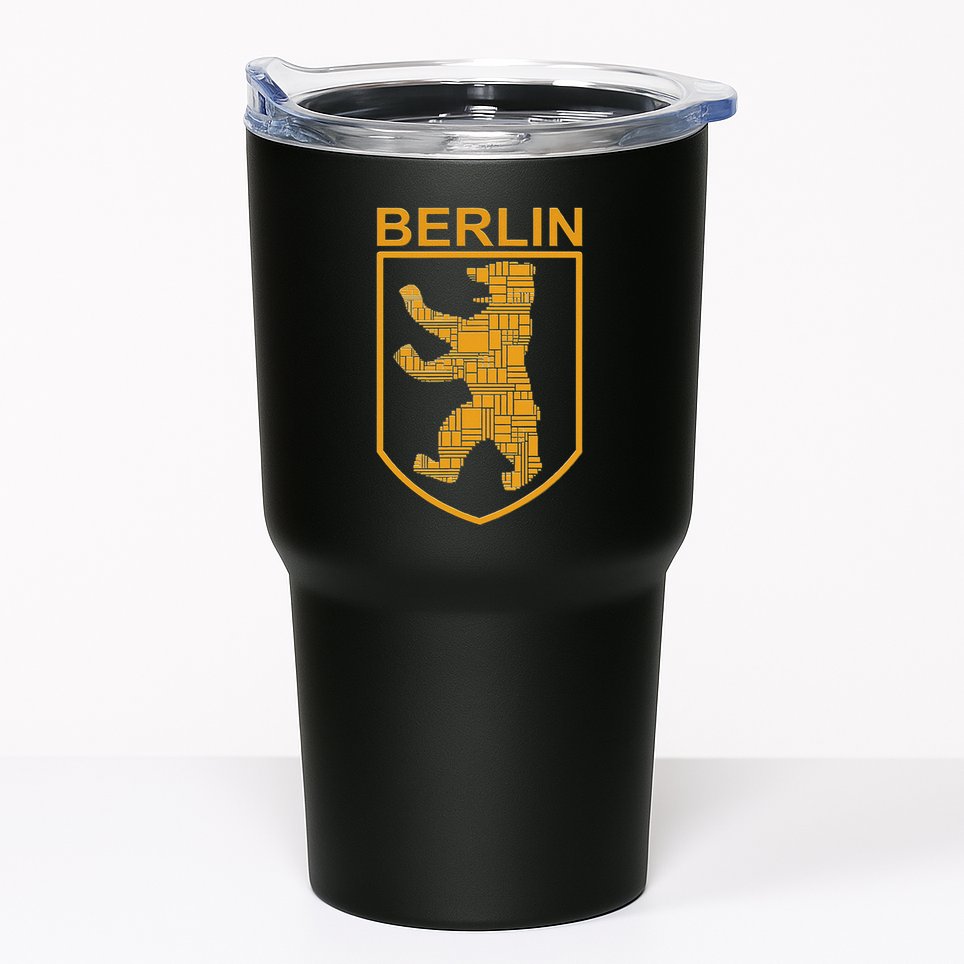 Berlin Design Berlin Bear I Love Berlin Tumbler