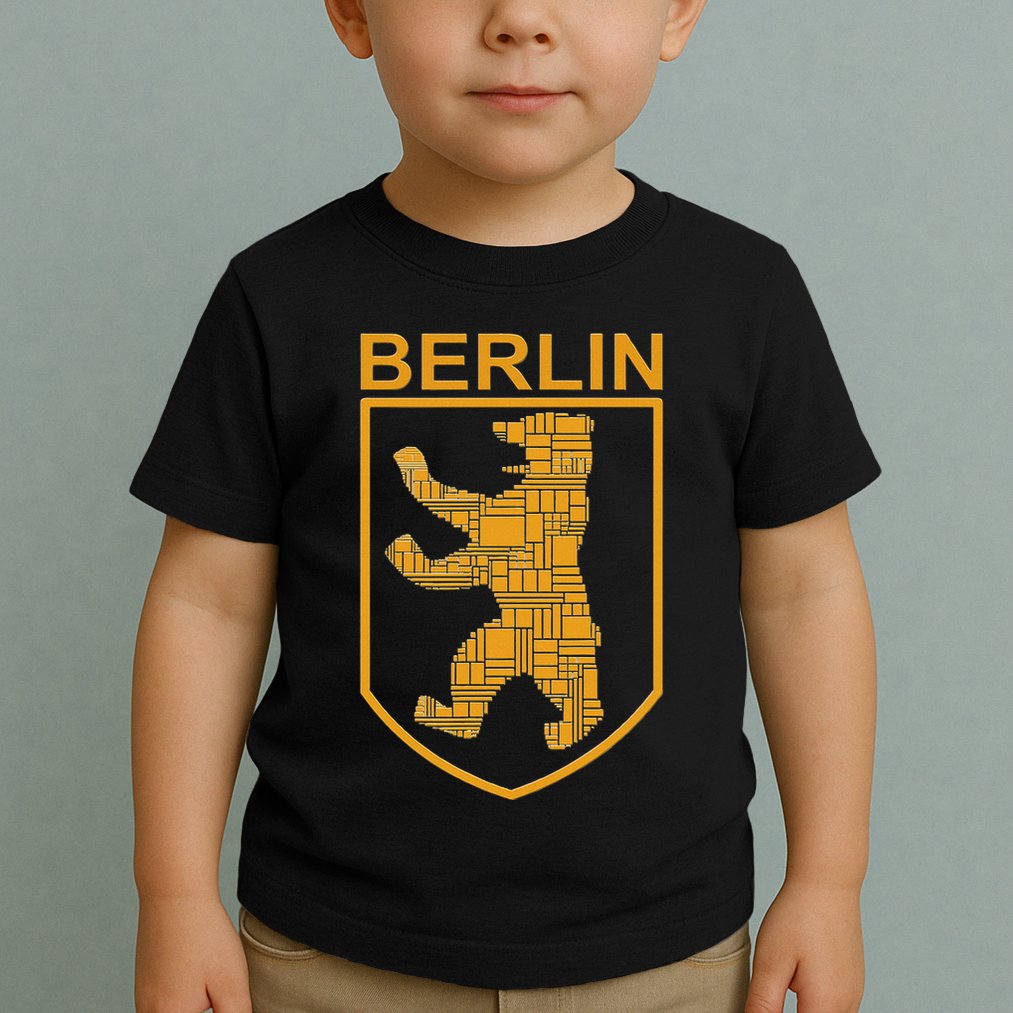 Berlin Design Berlin Bear I Love Berlin Toddler T-Shirt