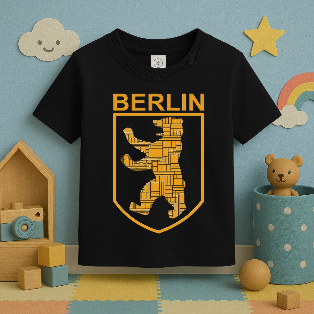 Berlin Design Berlin Bear I Love Berlin Toddler T-Shirt