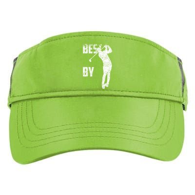 Best Dad By Par Golfing FatherS Day Father Daddy Meaningful Gift Adult Drive Performance Visor