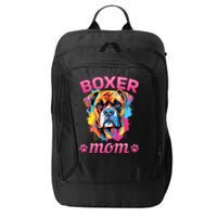 Boxer Dog Breed Pet Boxer Mom City Backpack