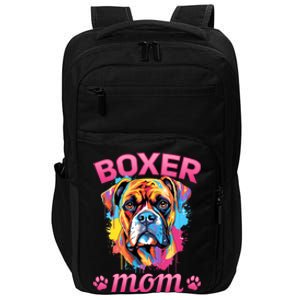 Boxer Dog Breed Pet Boxer Mom Impact Tech Backpack