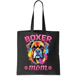 Boxer Dog Breed Pet Boxer Mom Tote Bag