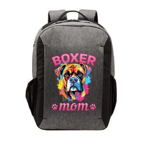 Boxer Dog Breed Pet Boxer Mom Vector Backpack