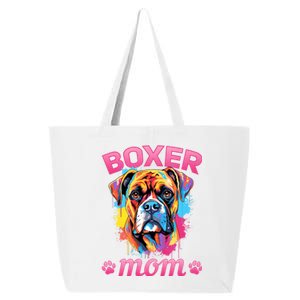 Boxer Dog Breed Pet Boxer Mom 25L Jumbo Tote