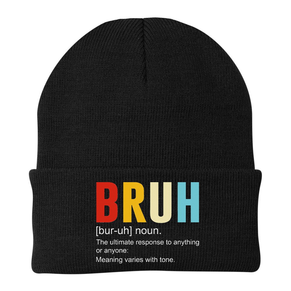Bruh Definition Bruh Noun Beanie