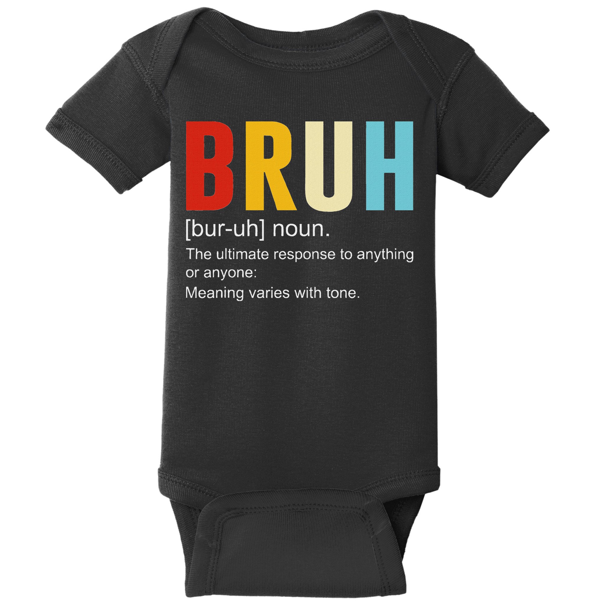 Bruh Definition Bruh Noun Baby Bodysuit