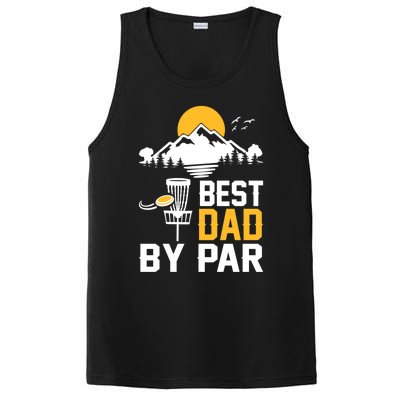 Best Dad By Par Gift PosiCharge Competitor Tank