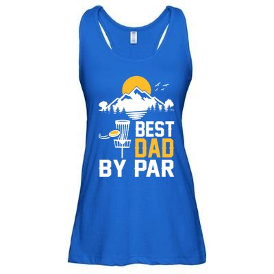 Best Dad By Par Gift Ladies Essential Flowy Tank