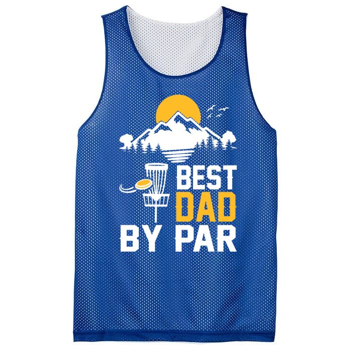 Best Dad By Par Gift Mesh Reversible Basketball Jersey Tank