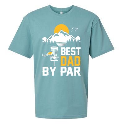 Best Dad By Par Gift Sueded Cloud Jersey T-Shirt