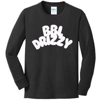 Bbl Drizzy Kids Long Sleeve Shirt